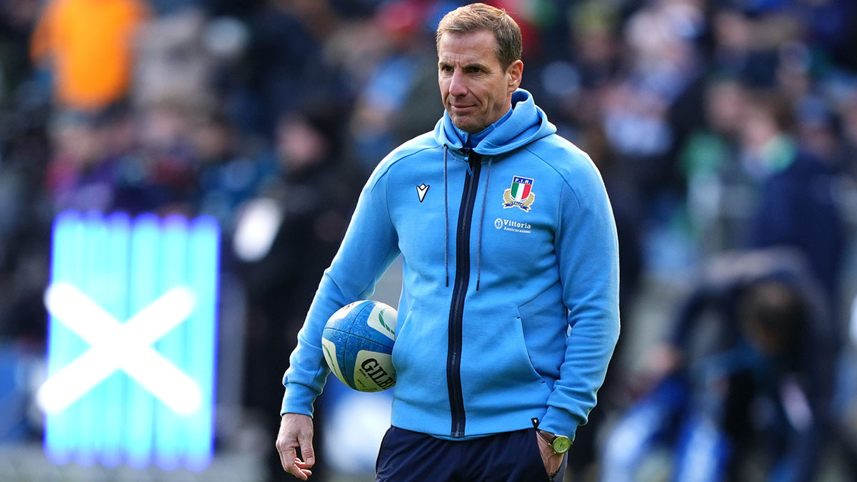 Gonzalo Quesada at Scotland v Italy match during 2025 Six Nations