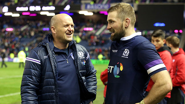 Gregor Townsend and John Barclay