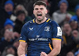Harry Byrne in action for Leinster v La Rochelle