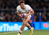 Henry Slade in action for England during 2022 Autumn Internationals