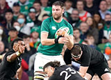 Iain Henderson in action for Ireland v New Zealand in 2021 Autumn Internationals