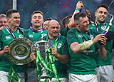 Ireland celebrate Grand Slam victory at Twickenham