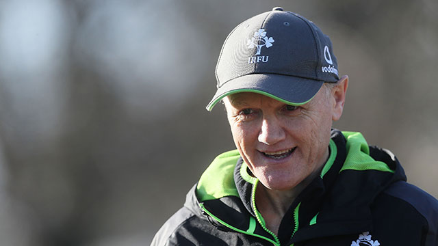 Ireland head coach Joe Schmidt at a training session