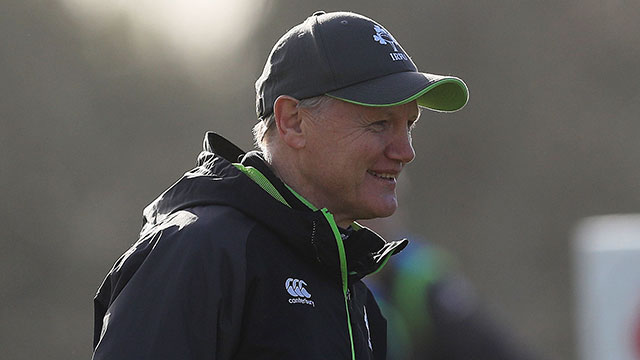 Ireland head coach Joe Schmidt at a training session