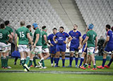 Ireland lost to France in the 2020 Six Nations