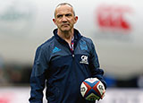 Italy head coach Conor O'Shea