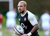 Jack Nowell during an England training session for 2019 Six Nations