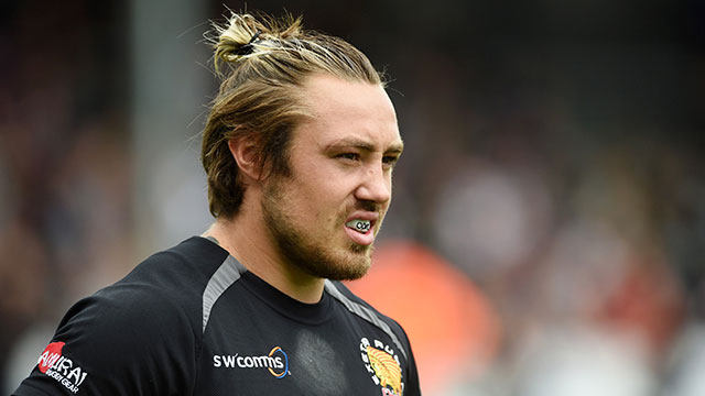 Jack Nowell playing for Exeter