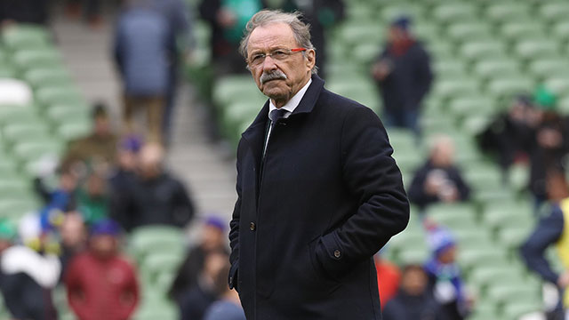 Jacques Brunel before the Ireland v France match in 2019 Six Nations