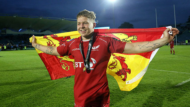 James Davies Scarlets flanker