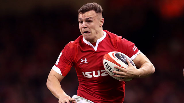 Jarrod Evans in action for Wales during 2020 Six Nations