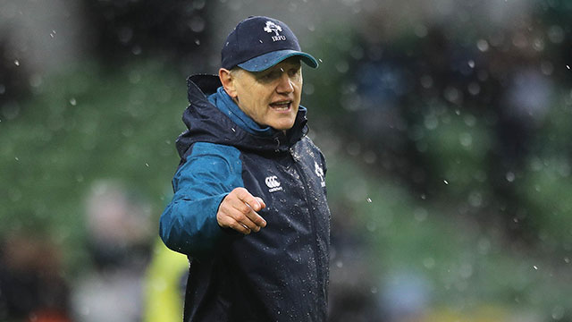 Joe Schmidt points before Ireland v England match in 2019 Six Nations