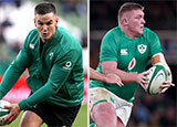 Johnny Sexton and Tadhg Furlong