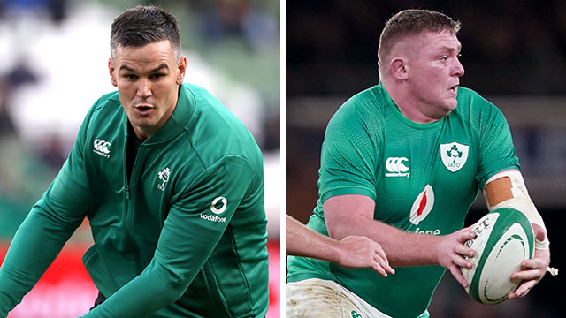 Johnny Sexton and Tadhg Furlong