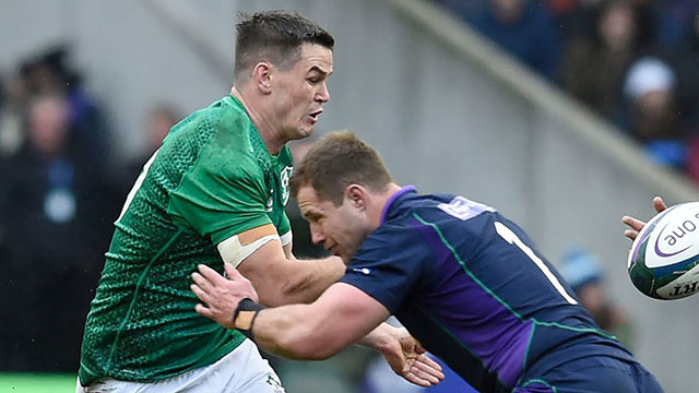 Johnny Sexton in action for Ireland v Scotland in 2019 Six Nations
