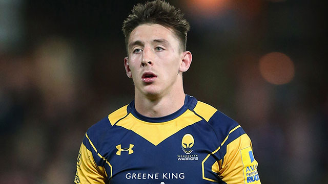 Josh Adams playing for Worcester