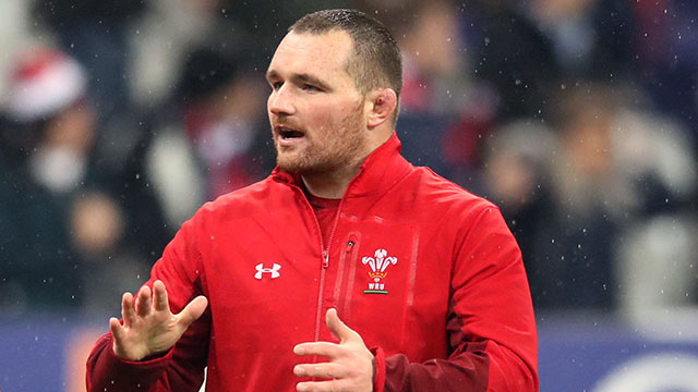 Ken Owens after France v Wales match in 2019 Six Nations