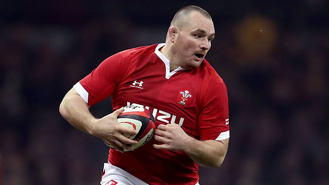 Ken Owens in action for Wales during the 2019 Autumn Internationals