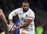 Kyle Sinckler in action for England during 2022 Autumn Internationals