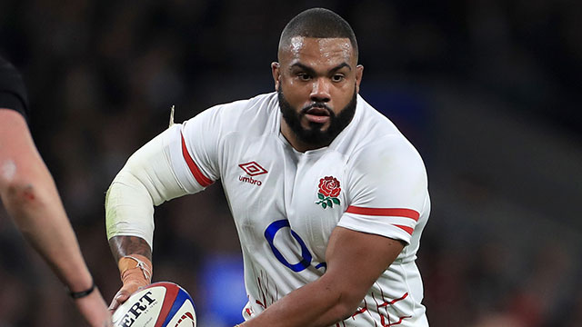 Kyle Sinckler in action for England during 2022 Autumn Internationals