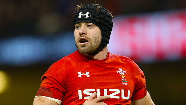 Leigh Halfpenny in action for Wales during 2018 Six Nations