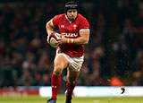 Leigh Halfpenny in action for Wales v Barbarians during 2019 autumn