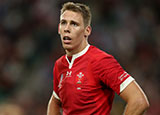 Liam Williams during Wales v France 2019 Rugby World Cup Quarter Final