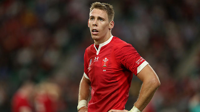 Liam Williams during Wales v France 2019 Rugby World Cup Quarter Final