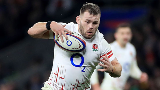 Luke Cowan-Dickie in action for England v New Zealand during 2022 Autumn Internationals