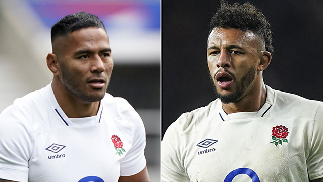 Manu Tuilagi and Courtney Lawes