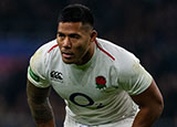 Manu Tuilagi in action for England during 2018 autumn internationals