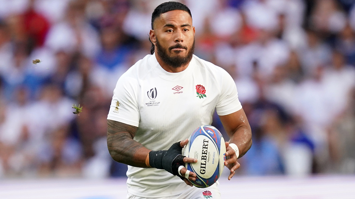 Manu Tuilagi was part of England's 2023 World Cup squad