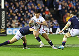 Marcus Smith in action for England against Scotland in 2022 Six Nations