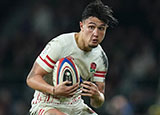 Marcus Smith in action for England v Scotland during 2023 Six Nations