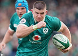Nick Timoney in action for Ireland v Japan during 2025 Autumn Internationals