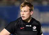 Nick Tompkins in action for Saracens