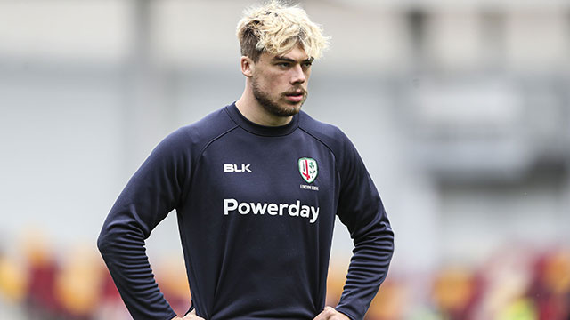Ollie Hassell-Collins playing for London Irish