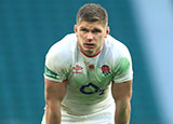 Owen Farrell during England v France match in 2020 Autumn Nations Cup final