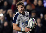 Peter Horne in action for Scotland during 2018 autumn internationals