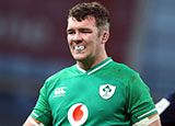 Peter O'Mahony during the Ireland v Scotland match in 2020 Six Nations