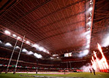 Principality Stadium before Wales v France match in 2020 Six Nations
