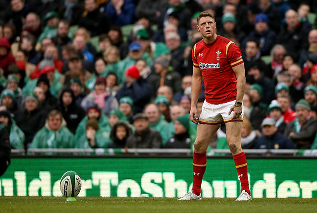 Rhys Priestland in action for Wales