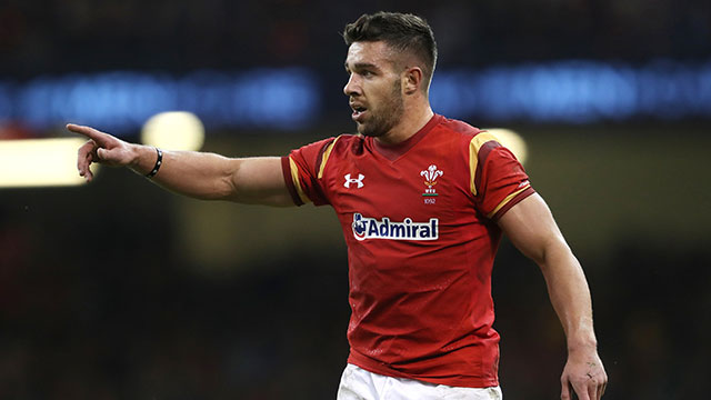 Rhys Webb in action for Wales