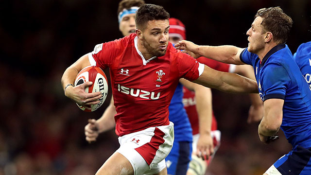 Rhys Webb in action for Wales v Italy during 2020 Six Nations