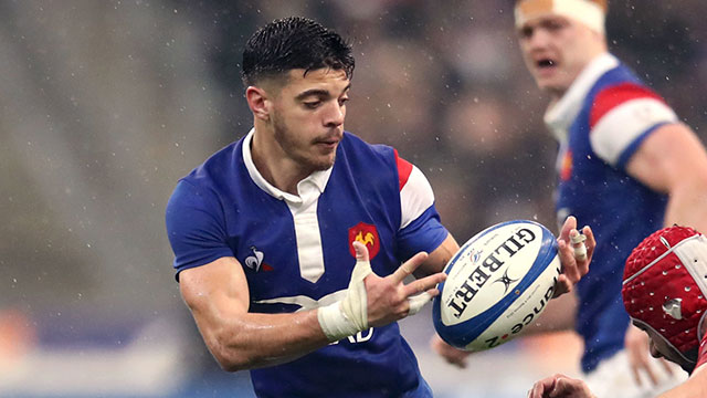 Romain Ntamack in action for France v Wales in 2019 Six Nations