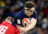 Rory Darge in action for Scotland against Wales in 2022 Six Nations