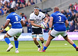 Rory Darge in action for Scotland v Italy during 2023 summer internationals