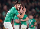 Ross Byrne in action for Ireland