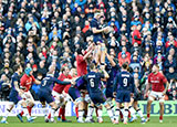 Scotland v Wales match during 2019 Six Nations