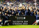 Scotland won the Calcutta Cup in 2022 Six Nations